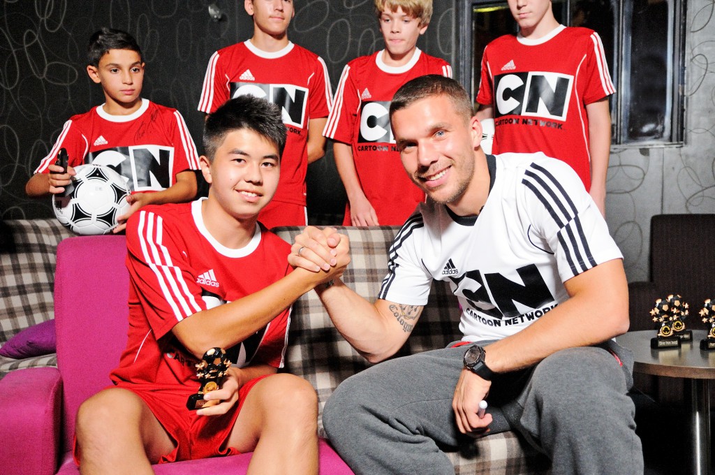 Никита Чай и Лукас Подольски